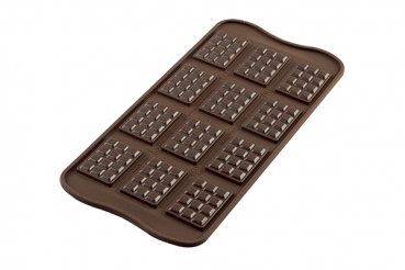 Silikonform für Schokolade - Tablette